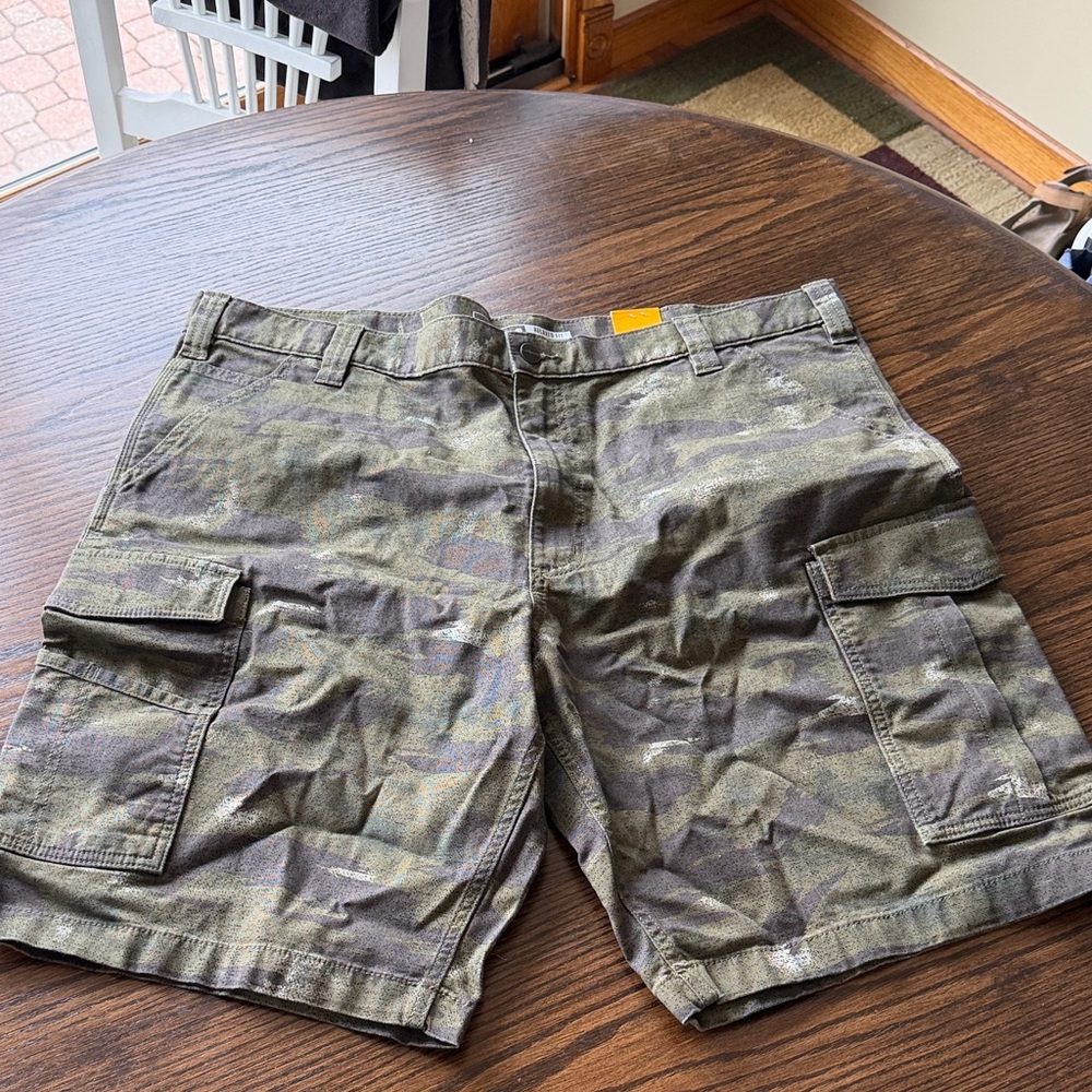 Men's Carhartt Camo Cargo Shorts